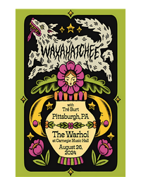 Waxahatchee August 26 2024 Carnegie Music Hall Pittsburgh Pa Poster Performance Sprint T-Shirt