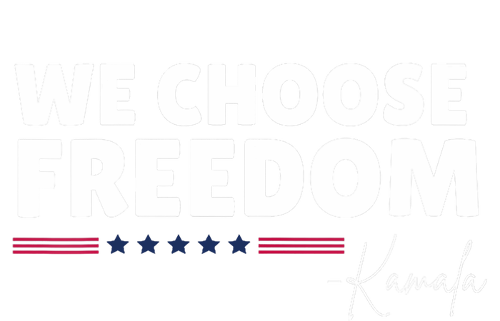 We Choose Freedom Kamala Harris Kids T-Shirt