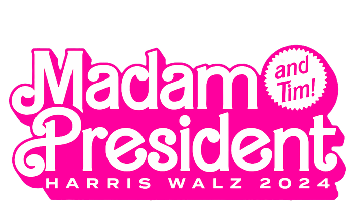 Madam President And Tim Harris & Tim Walz 2024 T-Shirt