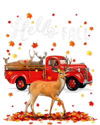 Maple Deer Leaf Fall Autumn Red Truck Gift Kids Tie-Dye T-Shirt