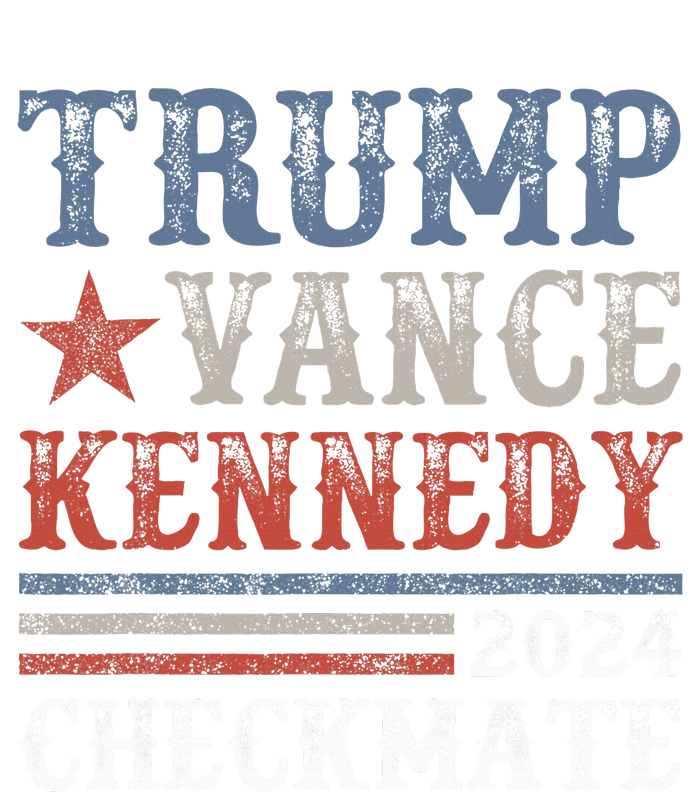 Retro Trump Vance Kennedy Checkmate President 2024 T-Shirt