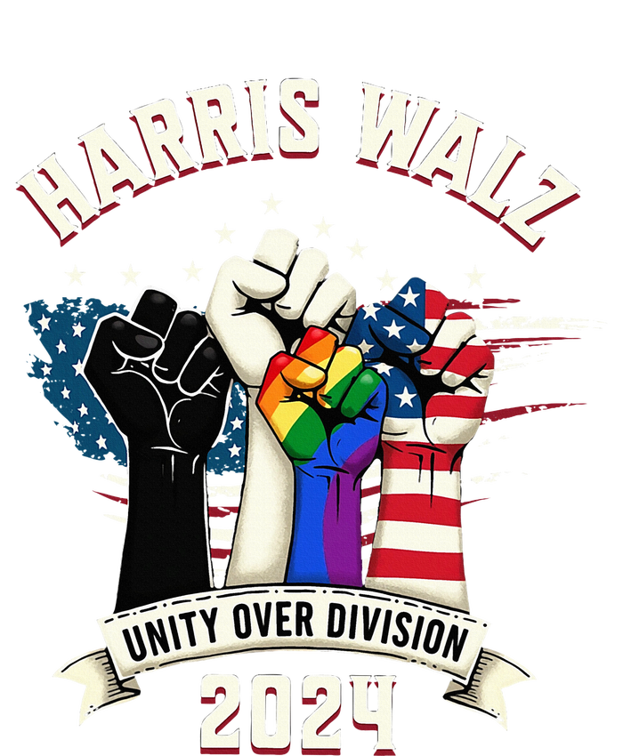 Harris Walz Unity Over Division Harris Walz T-Shirt