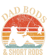 Dad Bods And Short Rods Funny Fishing Lovers Tie-Dye Long Sleeve Shirt