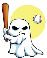 Ghost Baseball Player Lazy Halloween Costume Cute Sport Yupoong Adult 5-Panel Trucker Hat