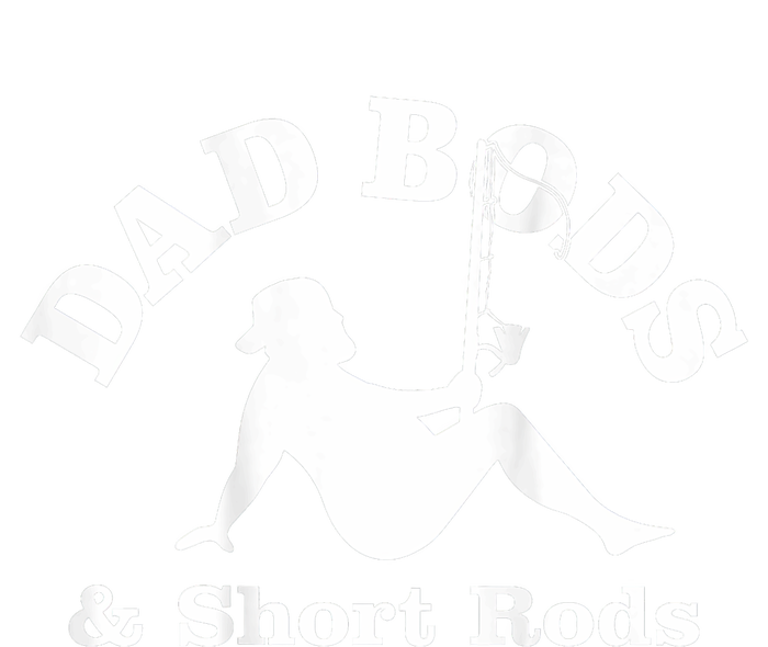 Dad Bods And Short Rods Funny Man Fishing Lovers Dry Zone Grid Polo