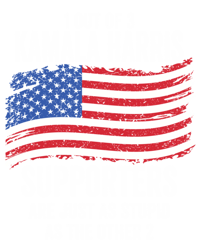 1 Out Of 3 Kamala Harris Supporters Are Just As Stupid Sweatshirt Cinch Pack Bag