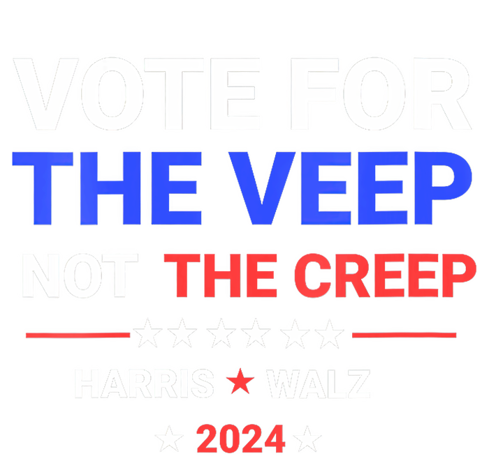 Vote For The Veep Not The Creep Harris Waltz 2024 T-Shirt