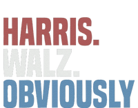 Kamala Walz Obviously 2024 Harris Waltz 2024 Election Gift Flexfit Unipanel Trucker Cap