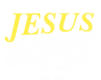 Jesus Is The Way The Truth Gift PosiCharge RacerMesh Polo