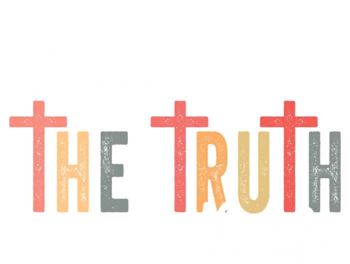 Retro Vintage The Way The Truth The Life Bible Verse Christ T-Shirt