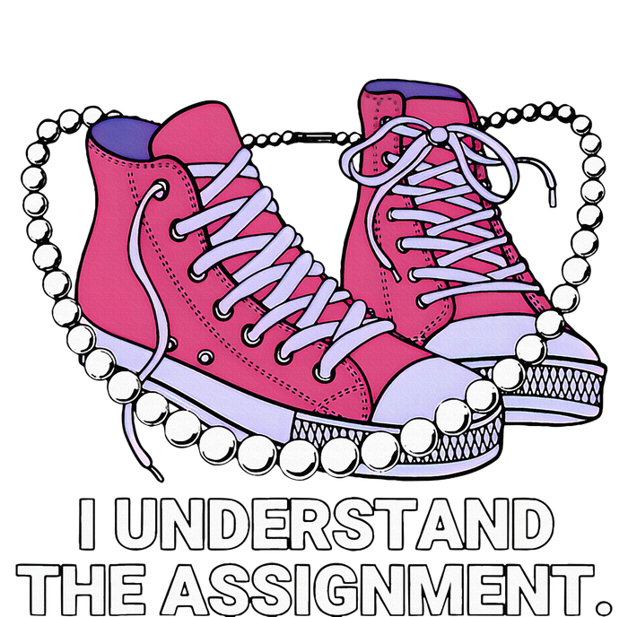 I Understand The Assignment Chucks And Pearls Election 2024 T-Shirt