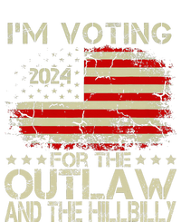 IM Voting For The Outlaw And The Hillbilly 2024 Political Short Acrylic Beanie