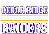 Cedar Ridge Raiders Horizontal Stripes Tall Hoodie