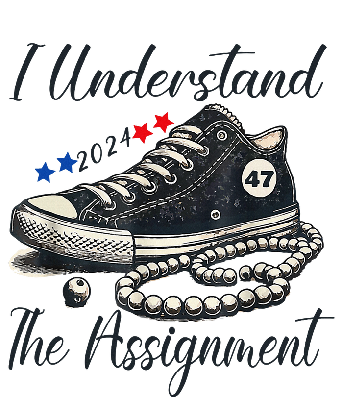 I Understand The Assignment Chucks And Pearls Election 2024 Wool Snapback Cap