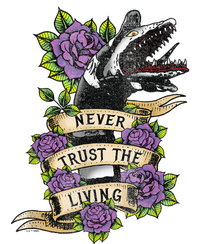 Vintage Never Trust The Living Sandworm Tattoo Sustainable Beanie