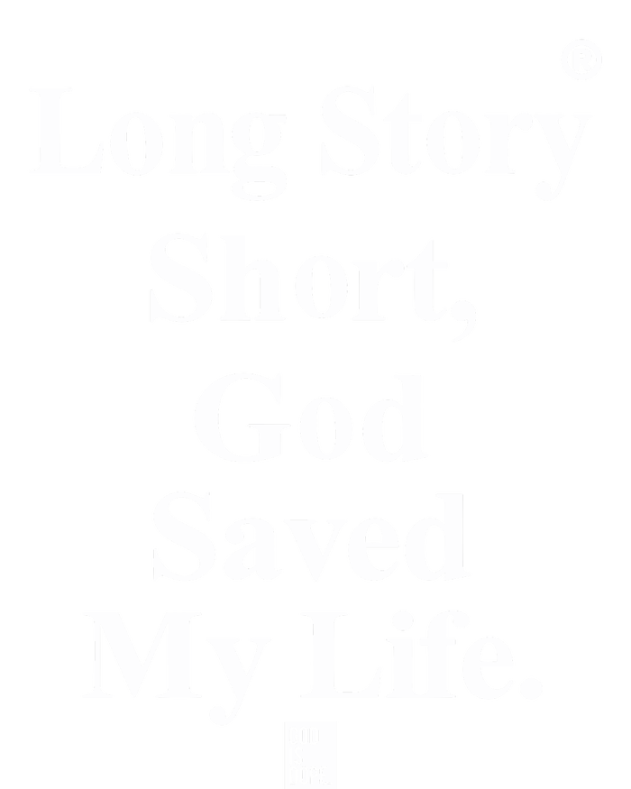 Tu Mama Long Story Short God Saved My Life Women’s Perfect Tri Rocker Tank