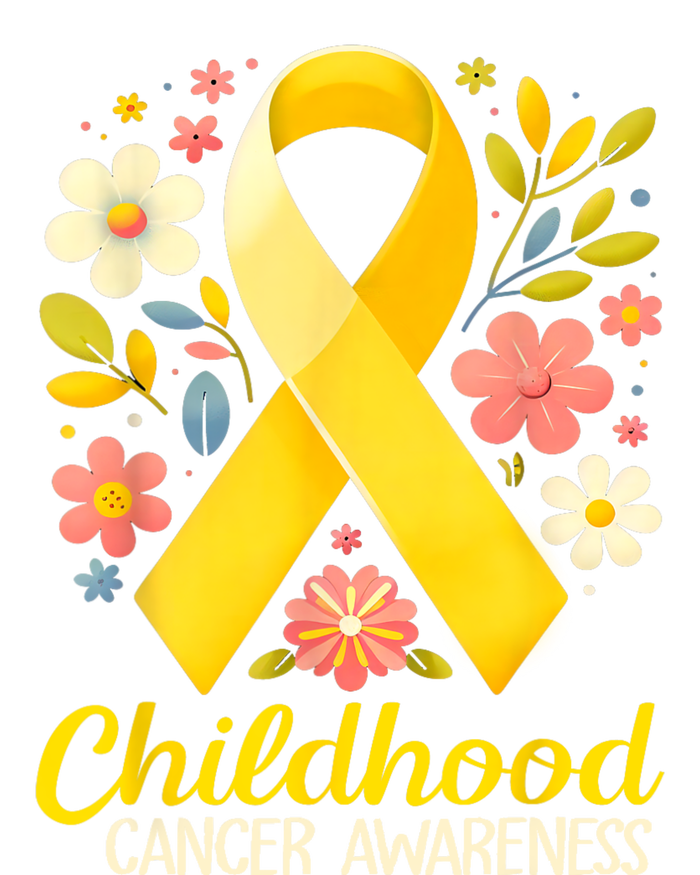 Gold Ribbon Childhood Cancer Awareness T-Shirt