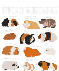 Types Of Guinea Pigs Owner Cool Animal Xmas Gift T-Shirt