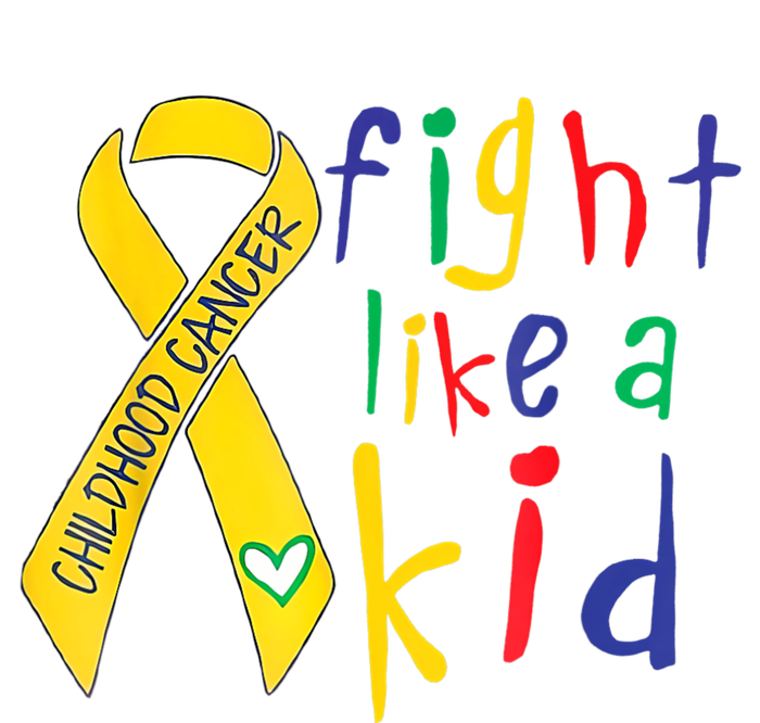 Fight Like Gold Ribbon Childhood Cancer Awareness Women's Tri-Blend 3/4-Sleeve Raglan Shirt