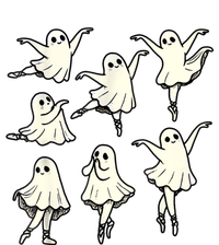 Ballet Ghost Ballet Dancer Spooky Dance Teacher Halloween City Backpack