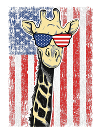 Usa Flag Patriotic Giraffe Sunglasses Funny Animal Lover Cooling Performance Crew T-Shirt