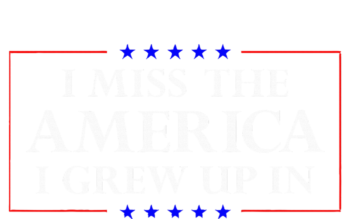 I Miss The America I Grew Up In American Flag T-Shirt