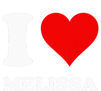 Red Heart I Love Melissa T-Shirt