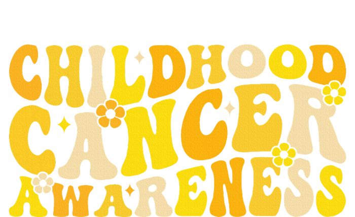 Childhood Cancer Awareness Rainbow Awareness Ribbon T-Shirt