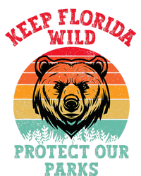 Keep Florida Wild Protect Our Parks Flat Bill Trucker Hat