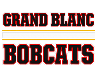 Grand Blanc Bobcats Horizontal Stripes PosiCharge RacerMesh Polo