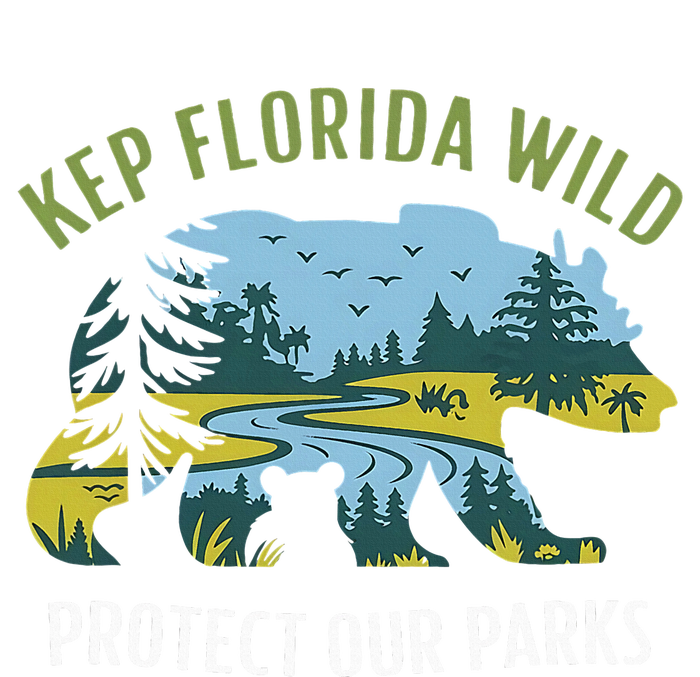 Keep Florida Wild Protect Our Parks Wildlife Graphic T-Shirt