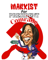 Marxist For President Comrade Kamala Harris Funny President Tie-Dye T-Shirt