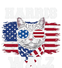 Harris Walz Funny Childless Cat Lady U.S Flag Cat Meme Gift Impact Tech Backpack