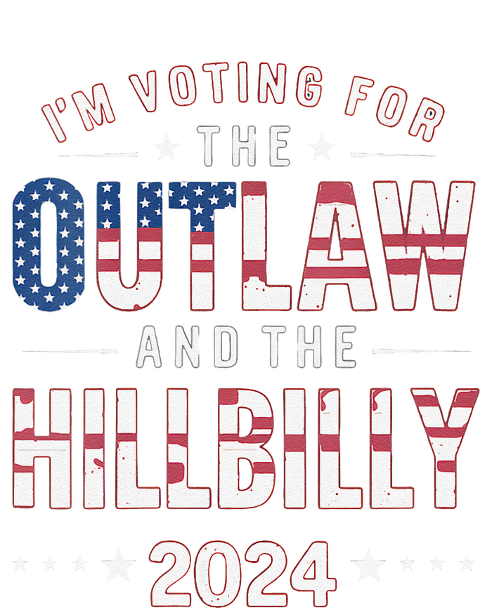 Women Trump Vance 2024 Im Voting For The Outlaw And The Hillbilly Gift T-Shirt