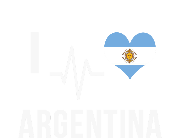 The Heart Beat Of Argentina | I Love Argentina Flag Argentina Tall Sweatshirt