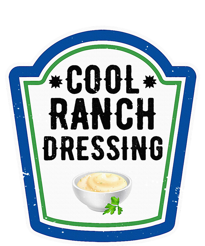 Group Halloween Costume Ranch Dressing Group Condiment Tie-Dye Long Sleeve Shirt