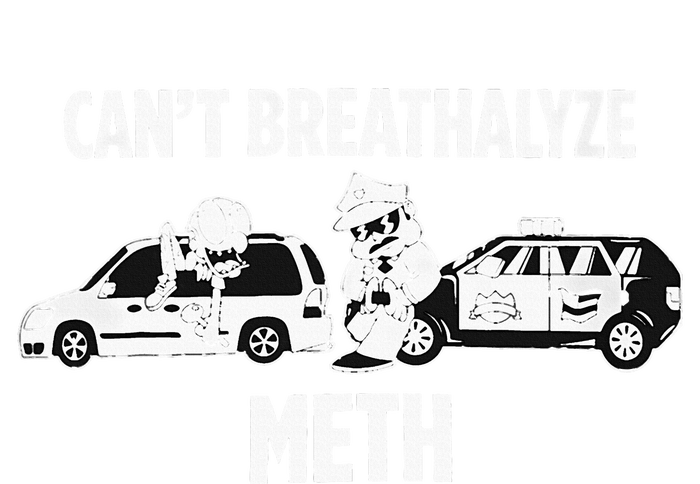 Can’T Breathalyze Meth Short Acrylic Beanie