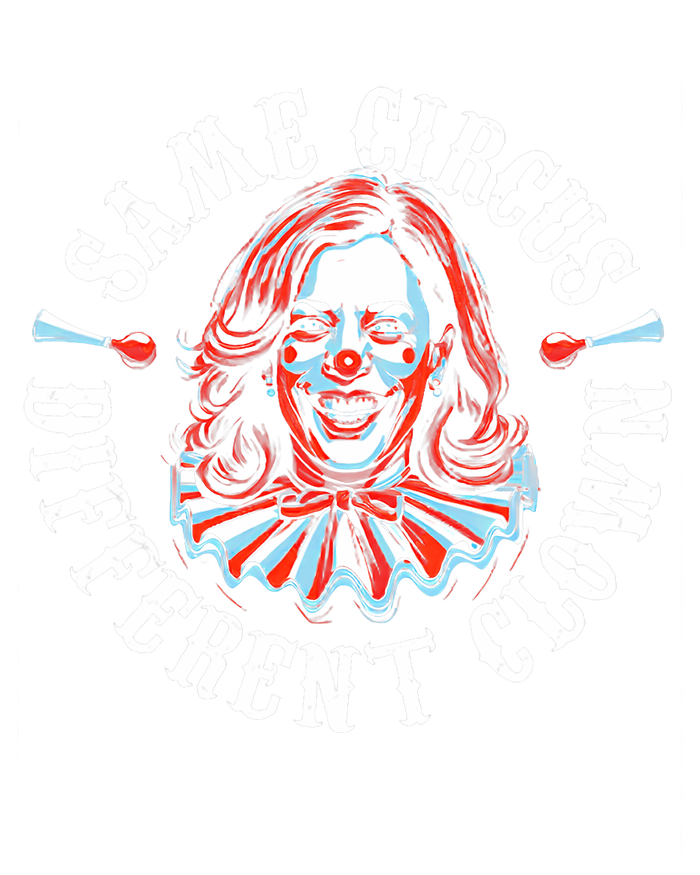 Same Circus Different Clown Funny Kamala Harris Clown T-Shirt