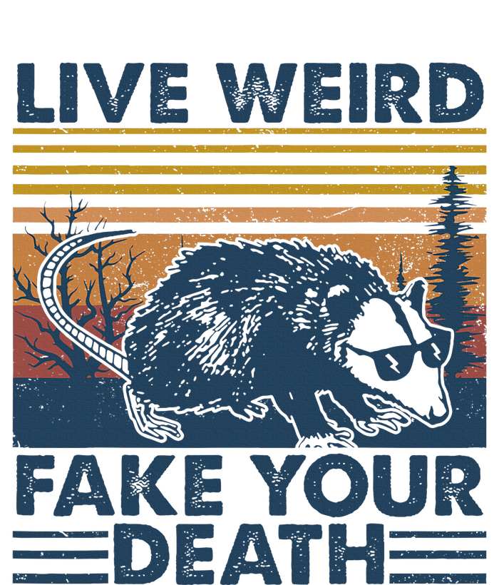 Opossum Live Weird Fake Your Death Pajama Set