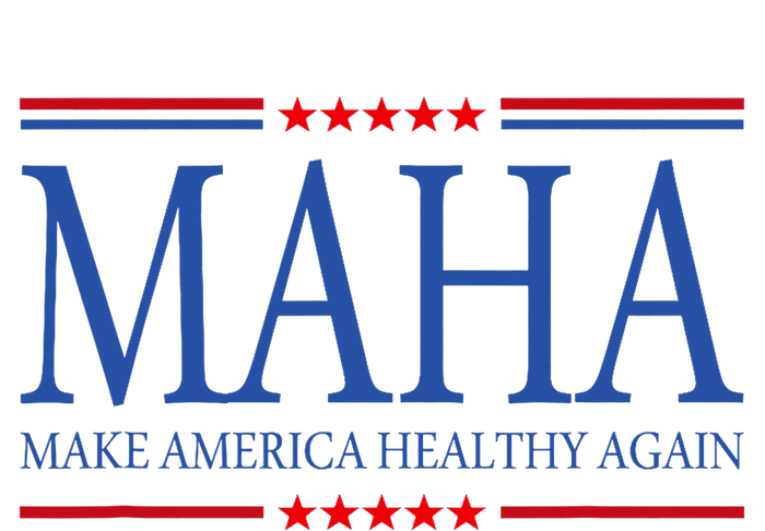 Maha Make America Healthy Bella+Canvas Jersey Crop Tee