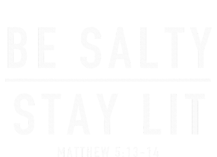 Be Salty Stay Lit Matthew 51314 Womens Cotton Relaxed Long Sleeve T-Shirt