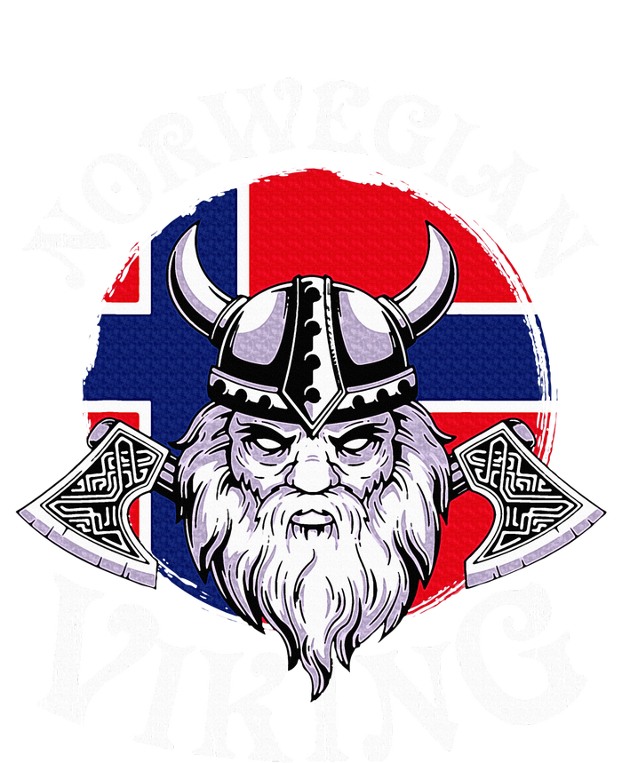 Cool Norwegian Viking Funny Norway Flag Vikings Lover Gift Ladies Long Sleeve Shirt