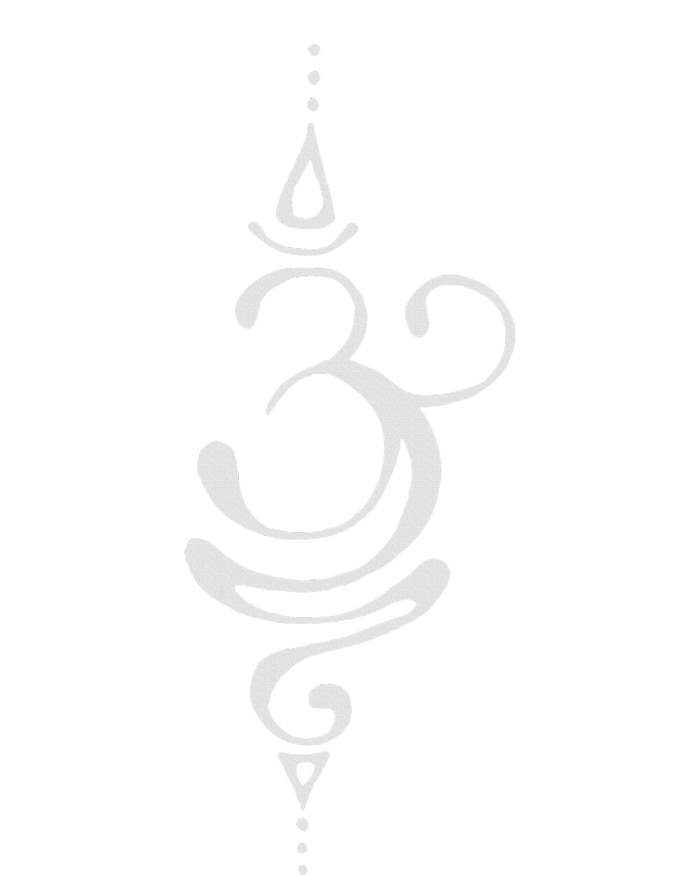 Ancient Sanskrit Breathe Om Yoga Meditation Symbol Daily Commute Backpack