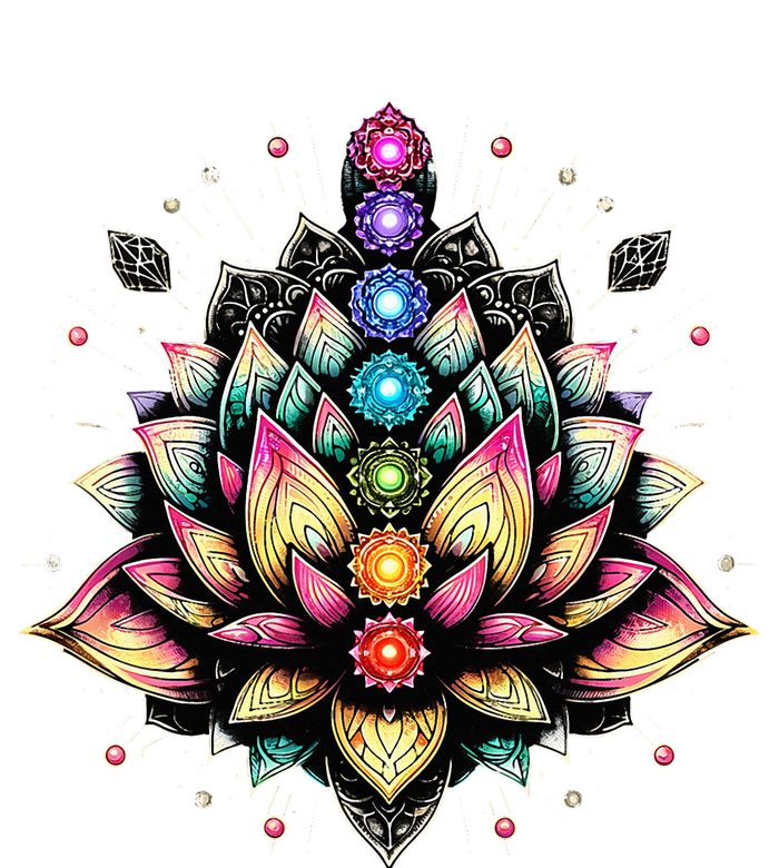 Chakra Lotus Flower Spiritual Yoga Lover T-Shirt