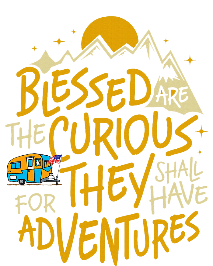 Blessed Are The Curious For They Shall Have Adventures Kids Hoodie