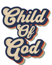 Child Of God Retro Religious Christian Design T-Shirt