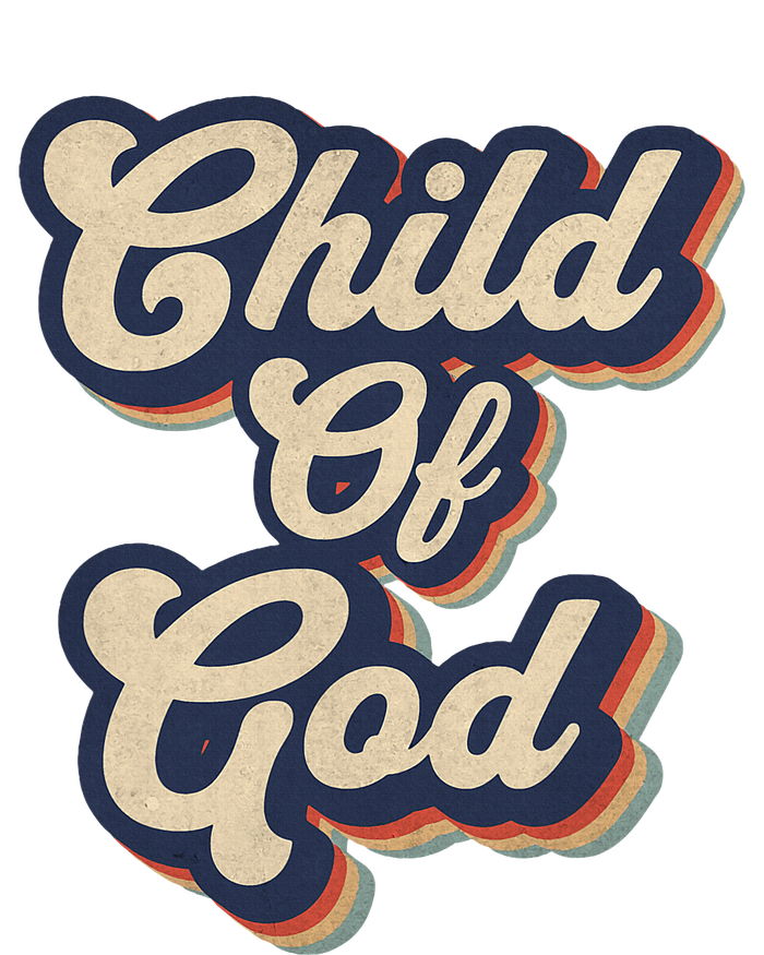 Child Of God Retro Religious Christian Design T-Shirt