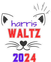 Cat Ladies For Harris Waltz Cat 2024 President Harris Waltz T-Shirt