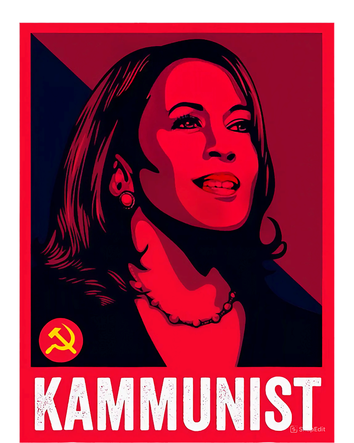 Kamunist Anti Kamala Harris Funny Election 2024 16 in Basic Backpack