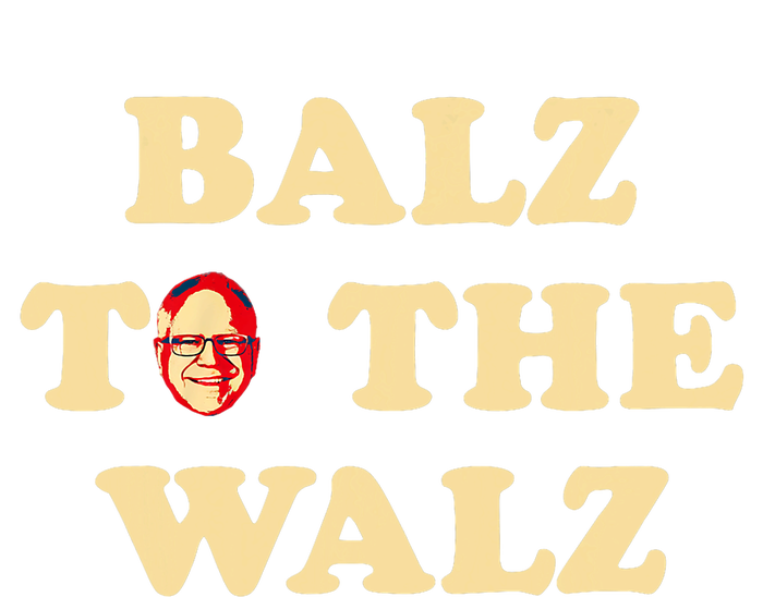 Balz To The Walz Harris Walz 47 President 24 Election Funny Daily Commute Backpack